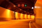 Highway tunnel San Cristobal, Chile